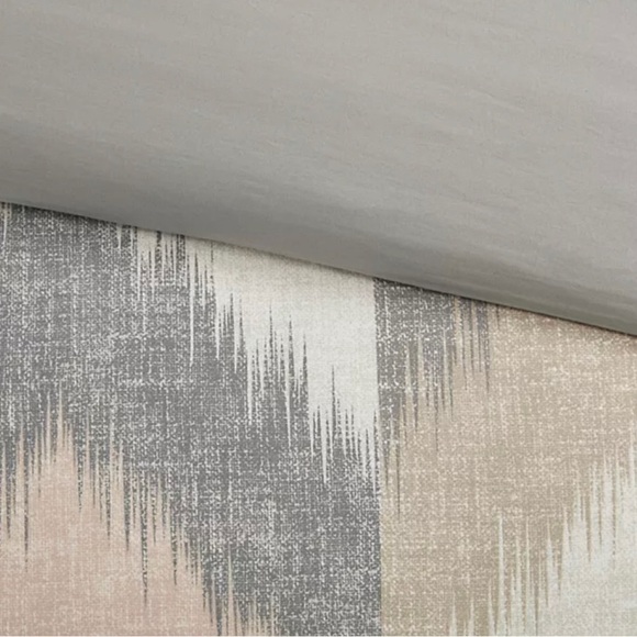 INK+IVY Alpine Cotton Comforter Set -Modern Cabin Lodge Chevron Down Alt… - Picture 7 of 7